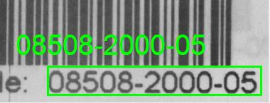 Barcode recognition